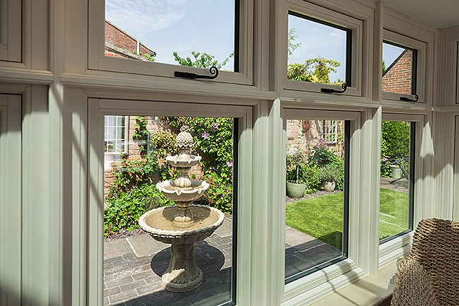 Residence 9 premium timber effect windows