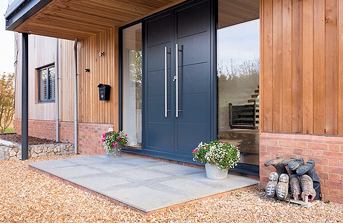 Origin entrance double doors Kensington SE04